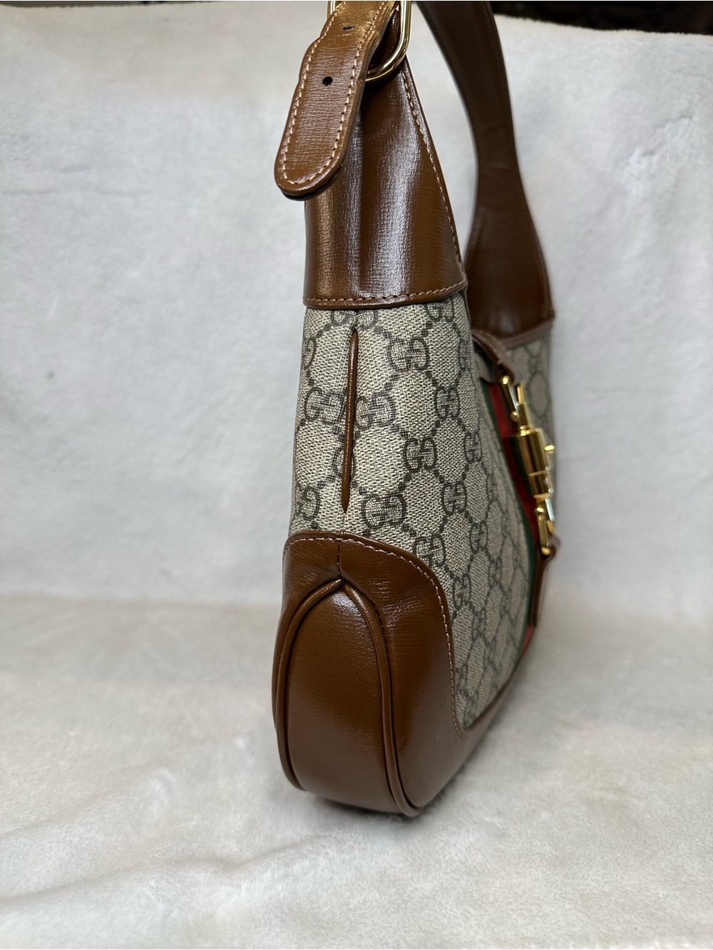 Gucci Jackie 1961 Shoulder Bag Small GG Supreme - Picture 5 of 14